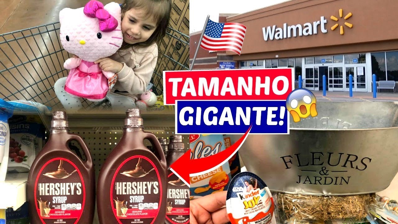 FAZENDO COMPRAS NO WALMART + MOSTRANDO COMPRAS DO DOLLAR TREE E WALMART