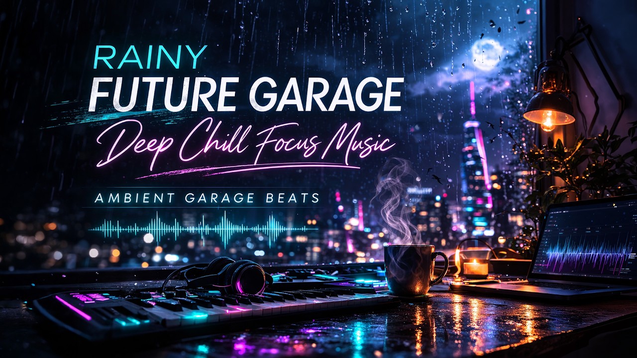 Rainy Future Garage 🌧️ Deep Chill Focus Music | Ambient Garage Beats