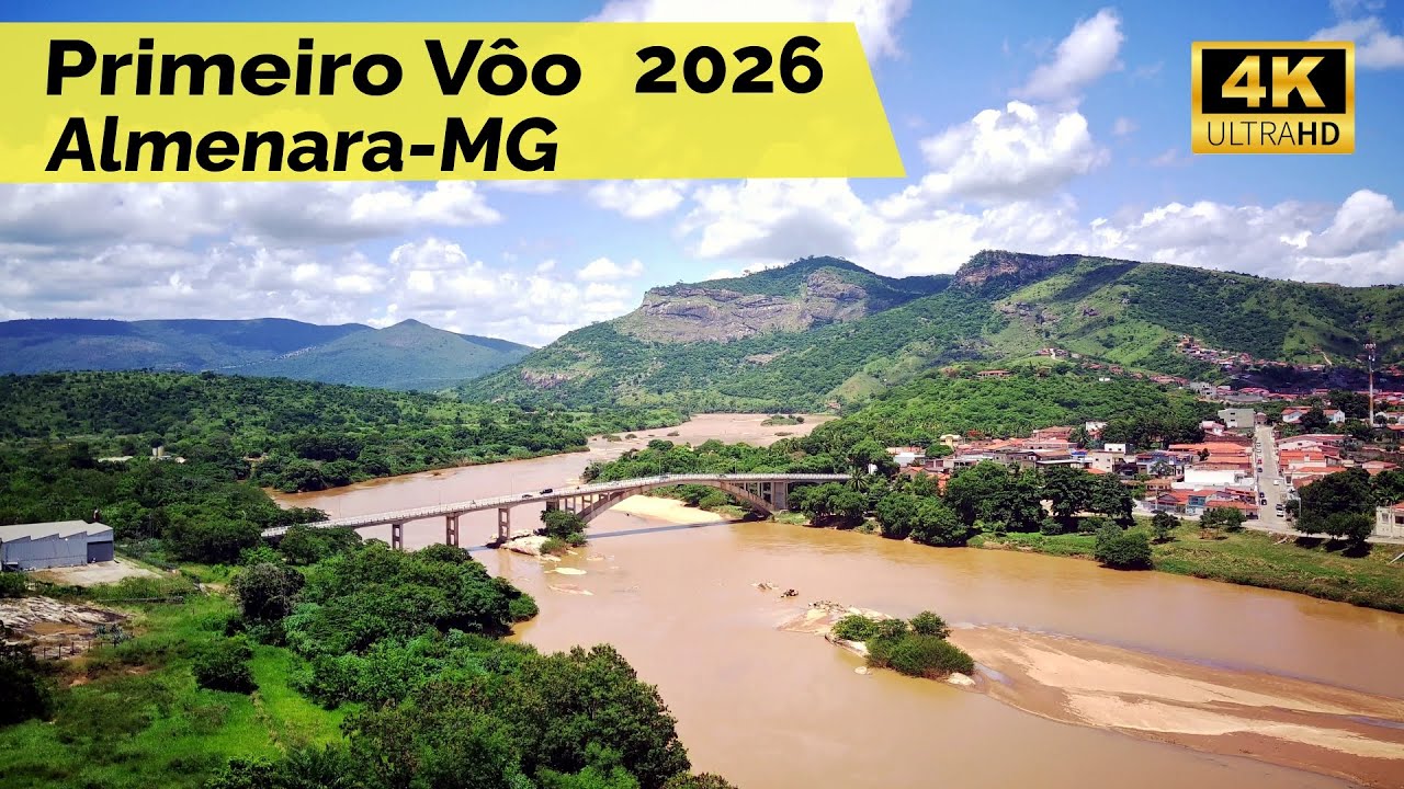 Primeiro Vôo de 2026 (Almenara-MG) (4K)