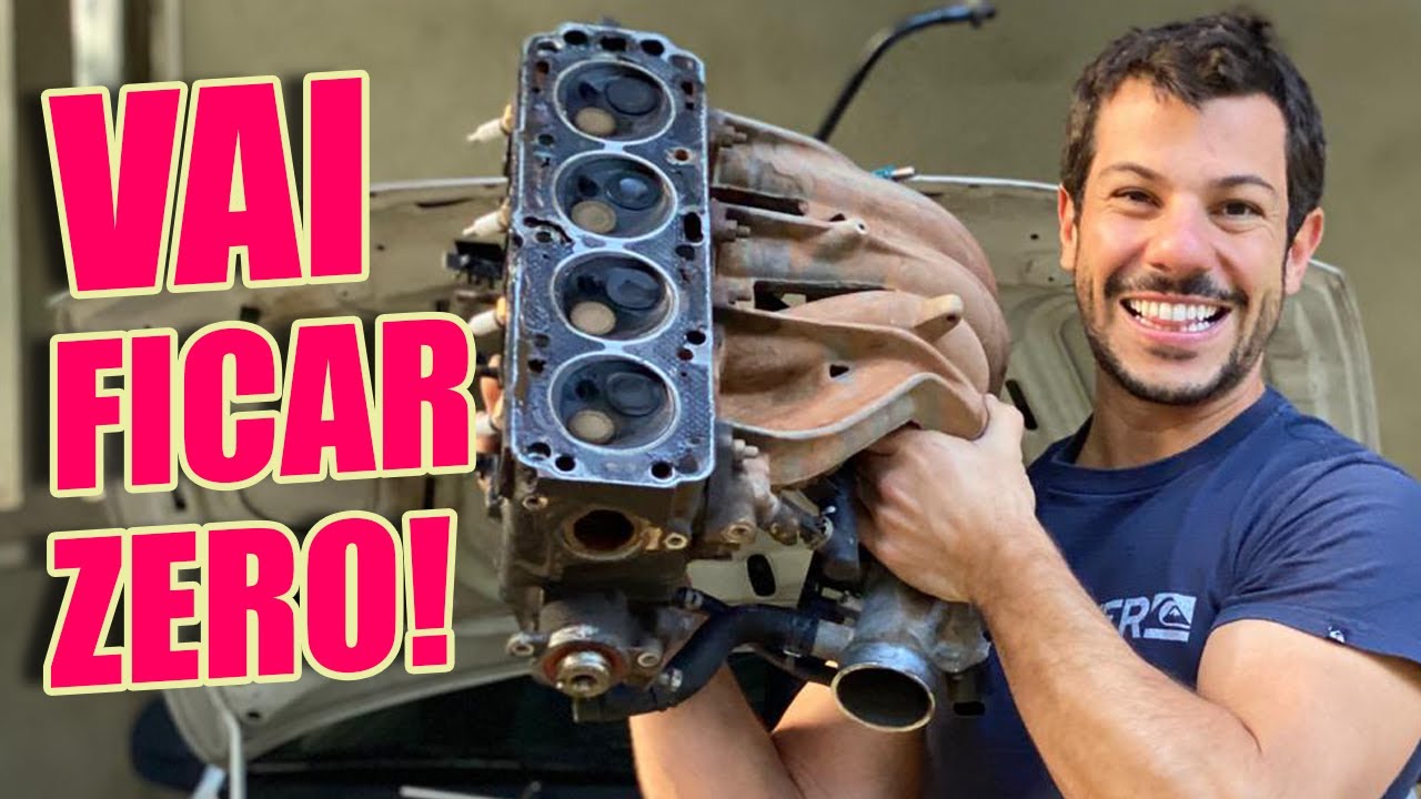 QUE NOJO!! 🤢 CABEÇOTE DO CHEVROLET CELTA ESTÁ DESTRUÍDO!! 😱 PIOR QUE IMAGINEI! Ft. Rodrigão