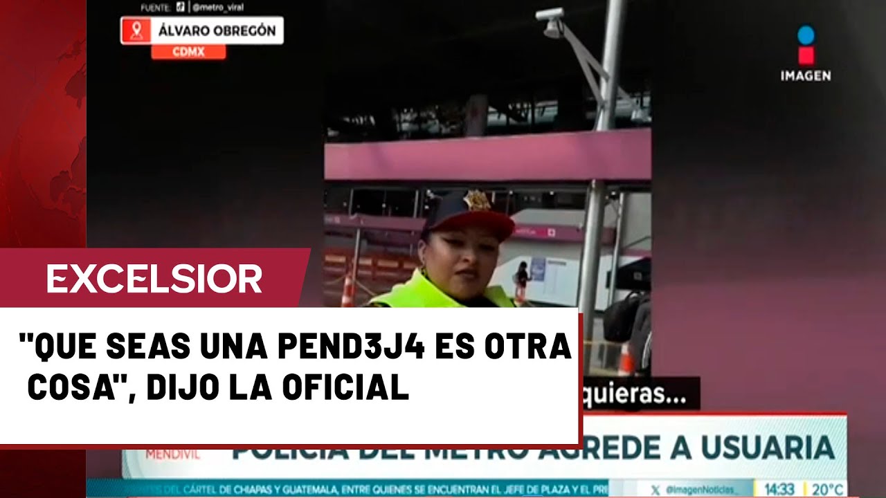 Policía del Metro insulta a mujer en silla de ruedas