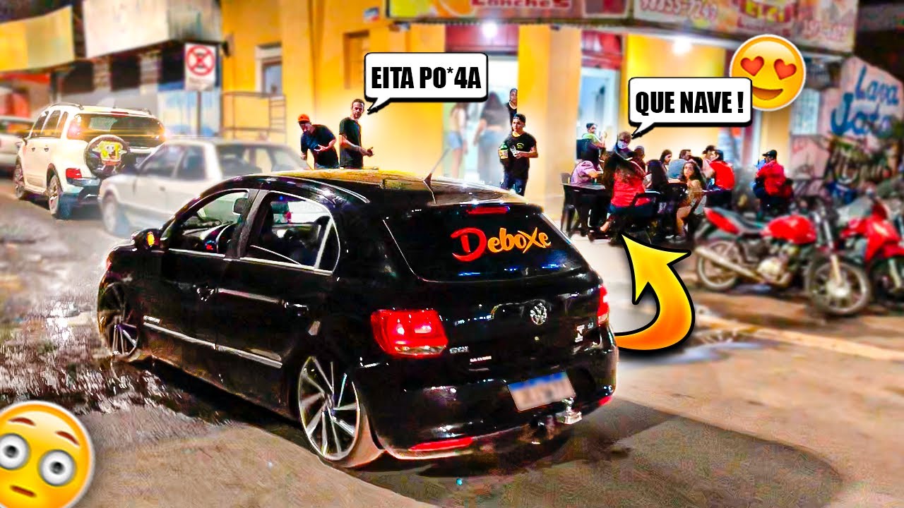REAÇÃO DAS PESSOAS NAS RUAS com o GOL CHEIO DE SOM TOCANDO😱!