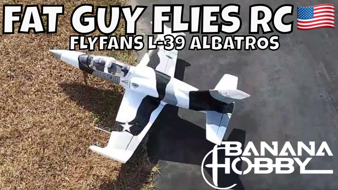 FLYFANS L-39 ALBATROS HATCAM REVIEW APRIL 29TH by Fat Guy Flies RC