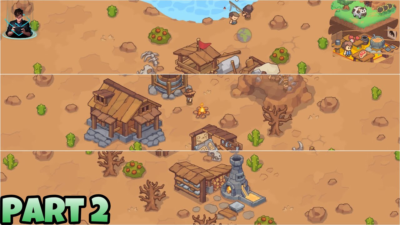 Stone Age Survival: Craft game Part 2 Gameplay Walkthrough | Android  / iOS