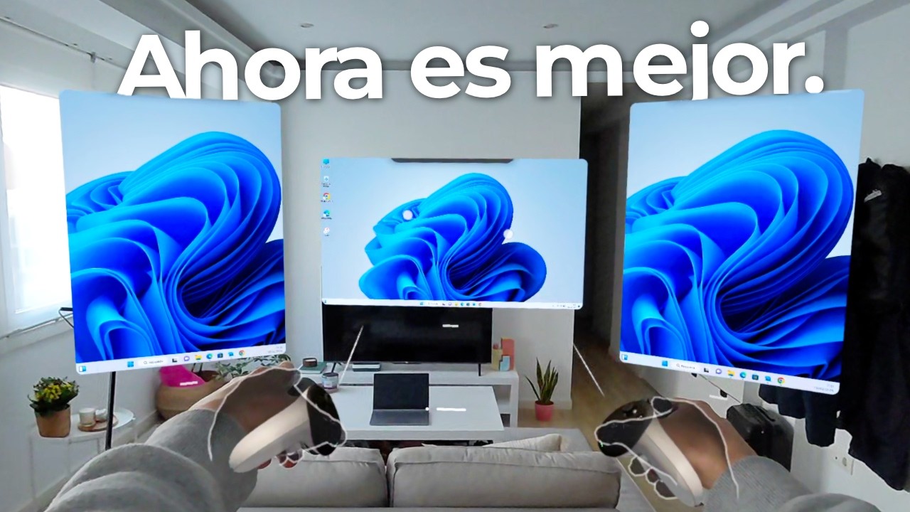 Nuevos MONITORES VIRTUALES en Meta Quest 3 y 3s 🔥 &iexcl;PC en Quest ahora es mejor!