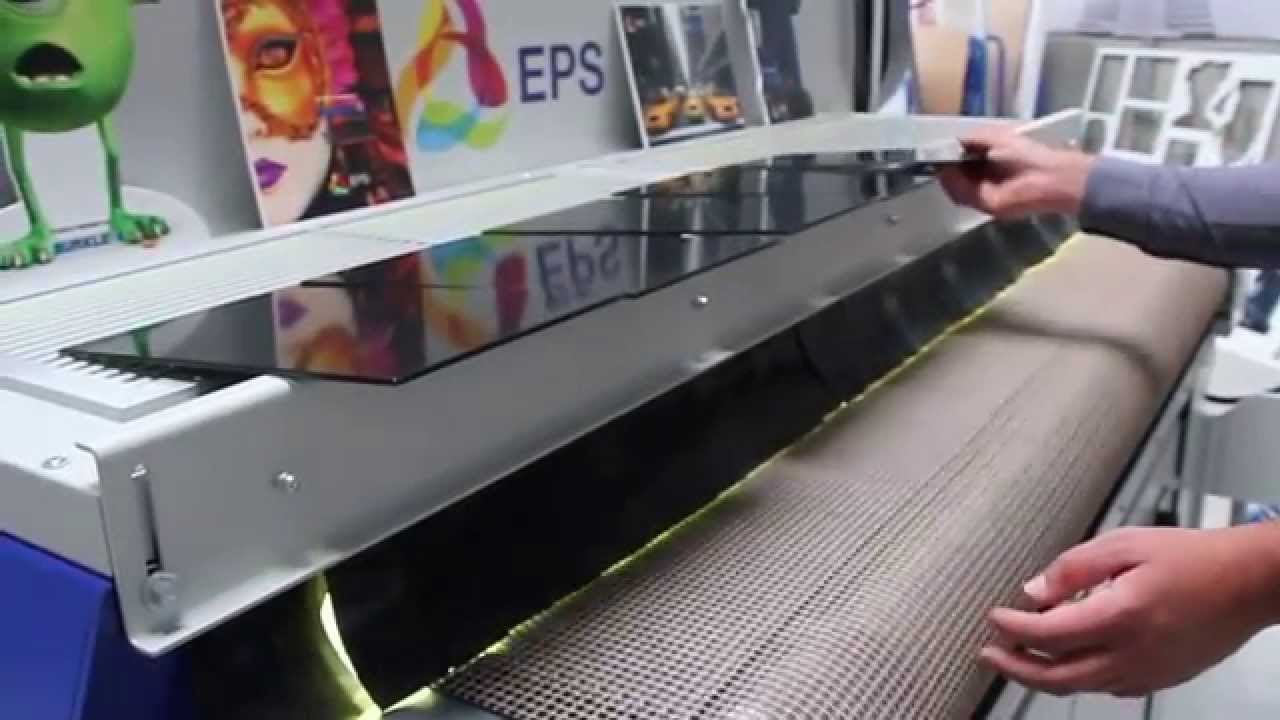 EPS Workflow -  Etape #4 Vernis UV Noir sur verre