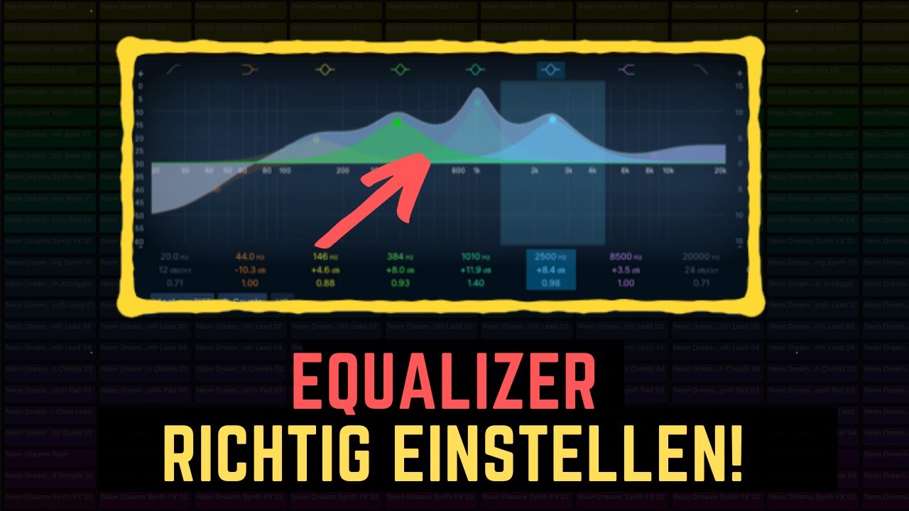 EQ richtig einstellen : Kennst du die wichtigen Frequenzbereiche?  🤔  || Musik Produktion