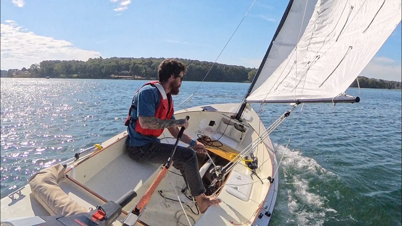 NorseBoat 17.5 sailing practice 10/8/2025
