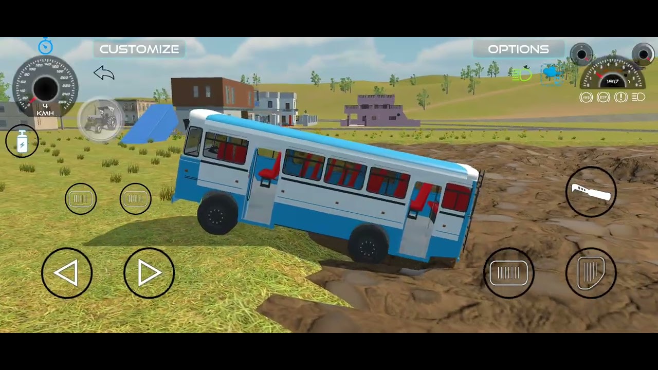 GTA Bus drive gameplay 
