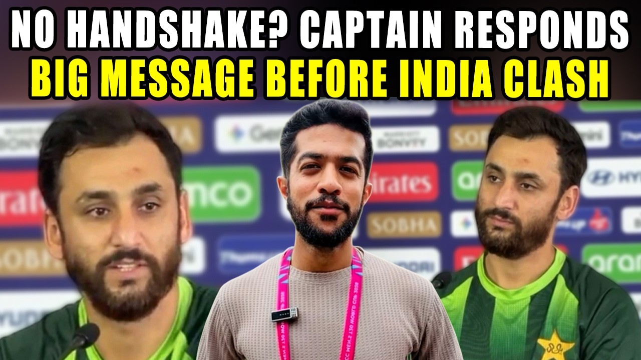Salman Ali Agha Press Conference | Breaks Silence on No Handshake Issue