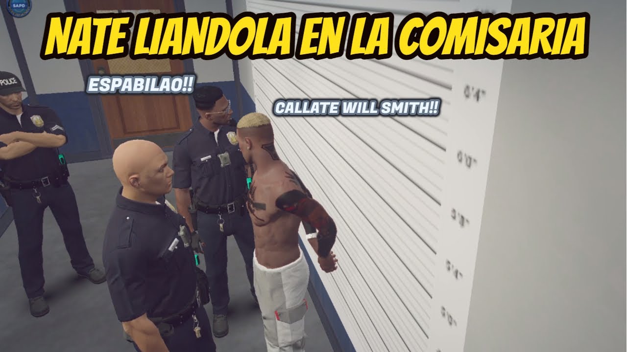 NATE DETENIDO Y LIANDOLA EN COMISARIA