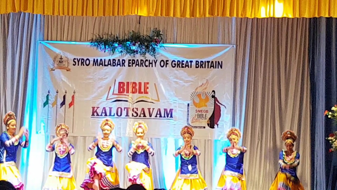 Bible kalotsavam group dance first prize  2017