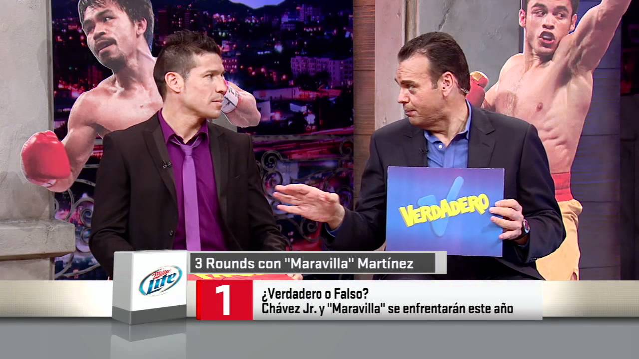 Sergio Martínez habló con Chávez padre en Nación ESPN