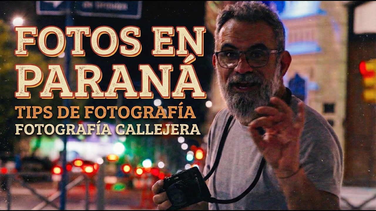 Salida nocturna por el centro de Paraná E.R. - Fotografía callejera y tips de fotografá.