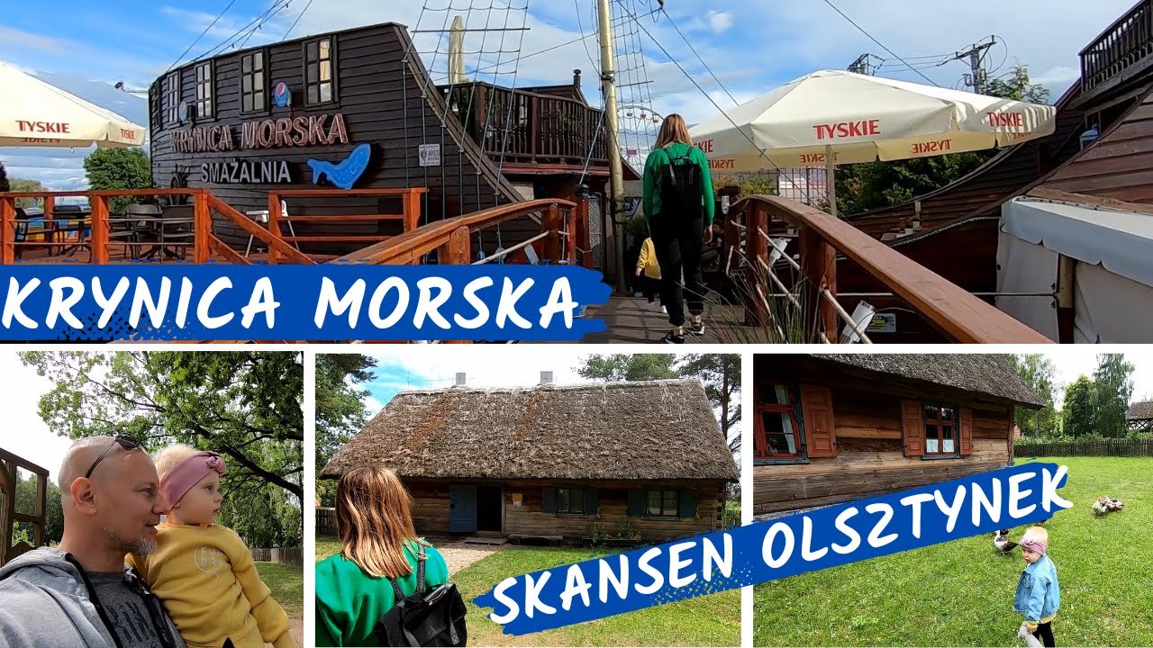 SKANSEN OLSZTYNEK, JEDZIEMY NAD MORZE |KRYNICA MORSKA, POLSKIE MORZE #1 |RobDriveVlog