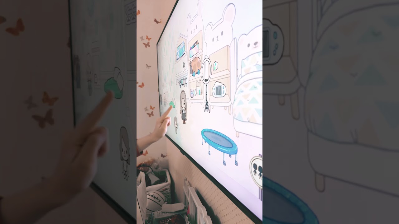 Play Toca boca on tv😝 #tocaboca #tocabocaschule #aesthetic #tocastorys #tocatoca