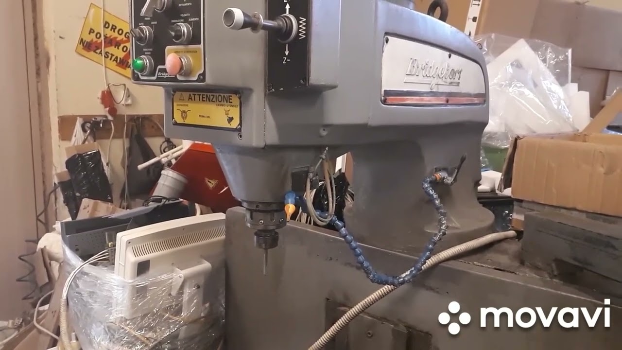 Bridgeport Interact - start projektu CNC