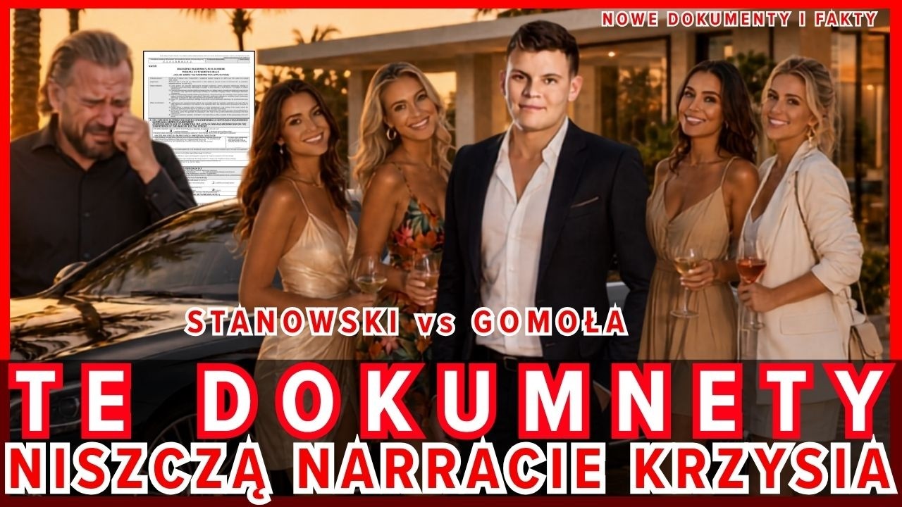Czy to kończy aferę, JAKĄ stara się namotać STANOWSKI ze swoimi PADWANAMI? Gomoła pokazuje papiery!