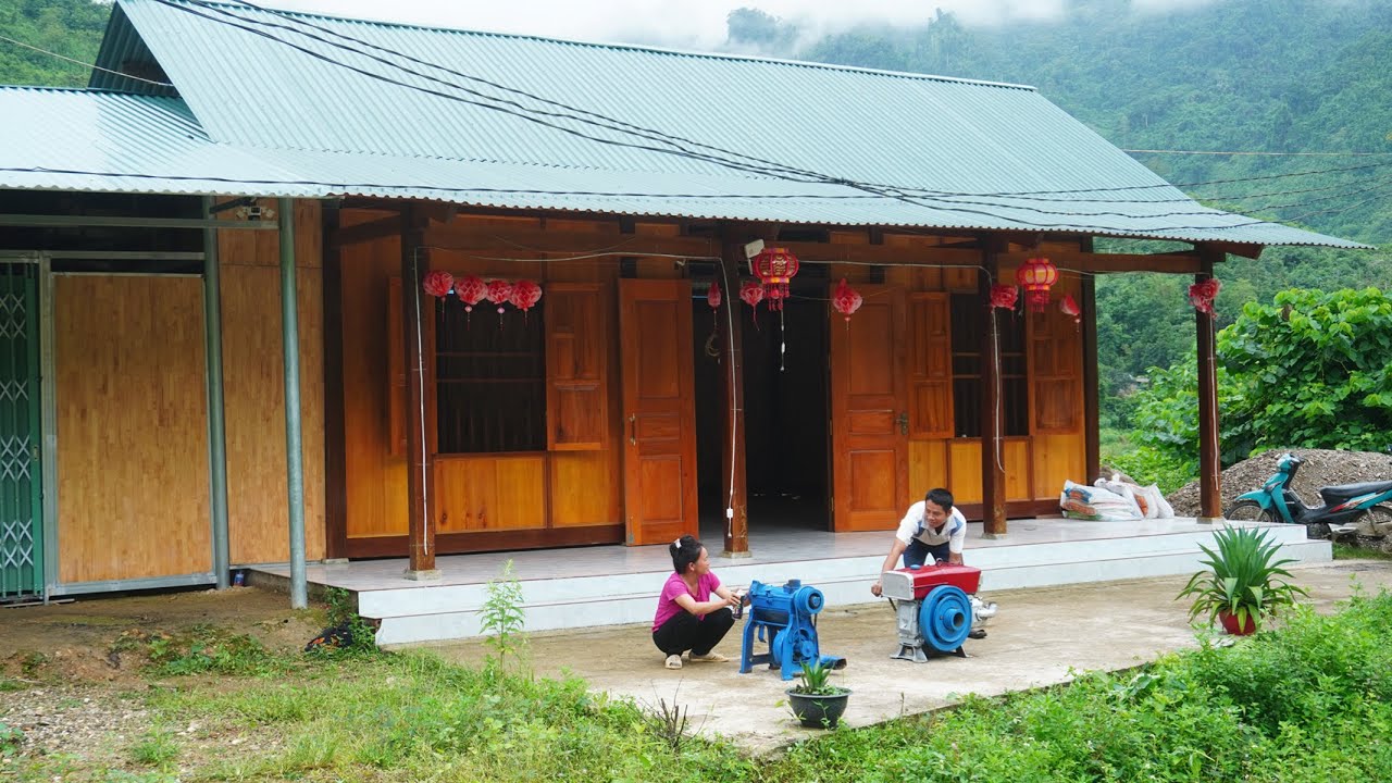Journey to innovate the green forest farm model, revive P1 crusher, the life of DK farm
