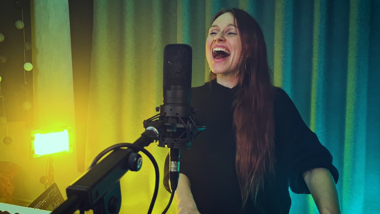 Take on Me - A-ha [Livestream on Patreon] (Vocal and Piano Cover by Fabienne Erni)