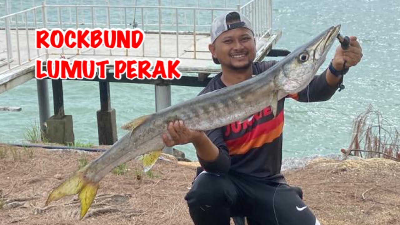 Mancing di rockbund lumut perak.