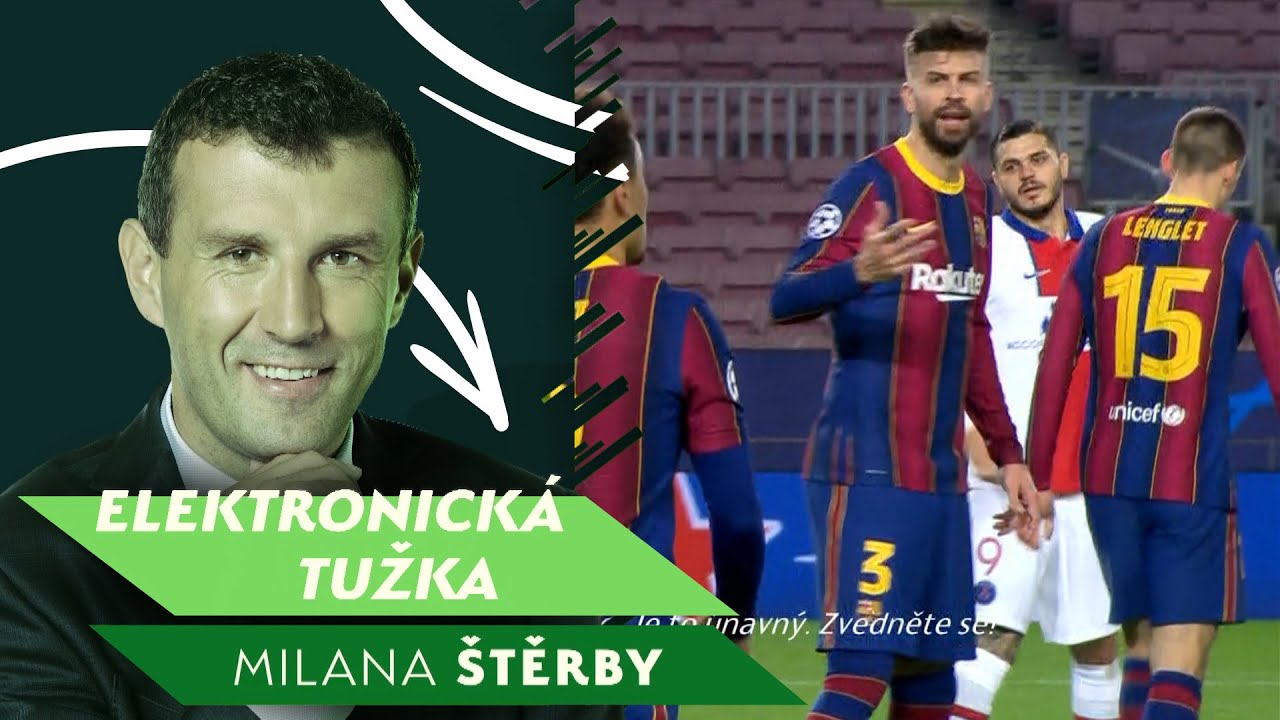 Barcelonská defenzivní tragikomedie v elektronické tužce Milana Štěrby