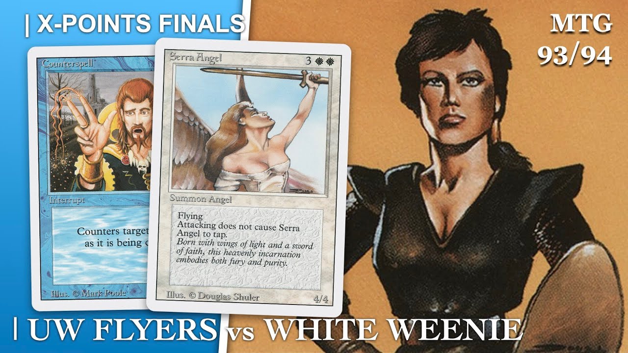 UW Flyers против White Weenie | X-points Oldschool MTG 93/94 Финал 17 | 555