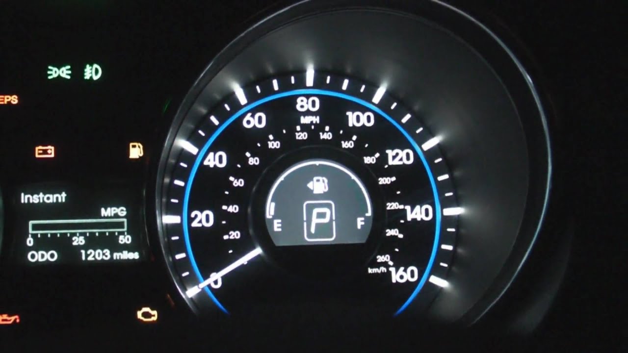 2011 Hyundai Sonata Nighttime Lighting [1080p]
