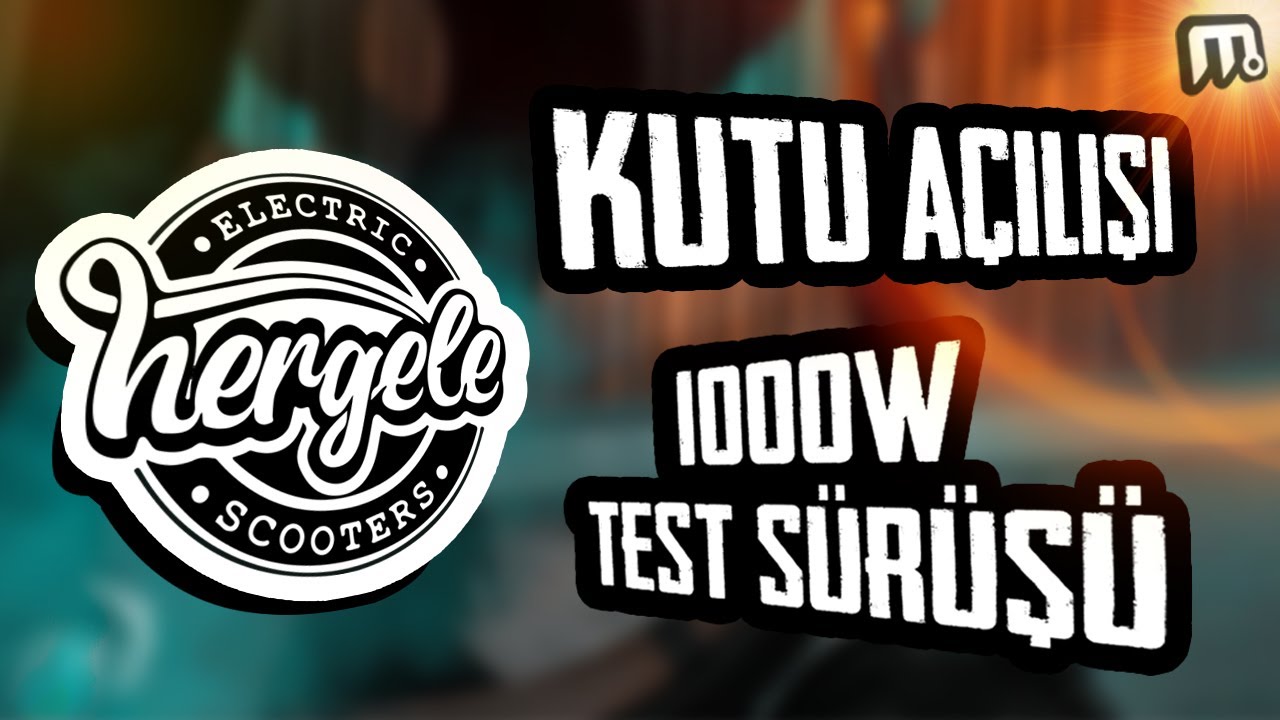 HERGELE SKUTER ATÖLYESİNDE KUTU AÇILIŞI MİKROMOBİLİTE.NET SUNAR (Hergele İnceleme Videosu)