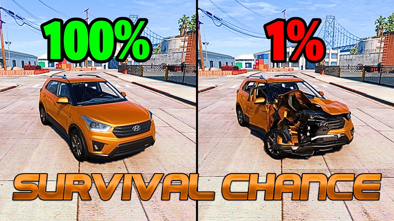 Best of Realistic Survival Chance Crashes #18 | BeamNG.drive