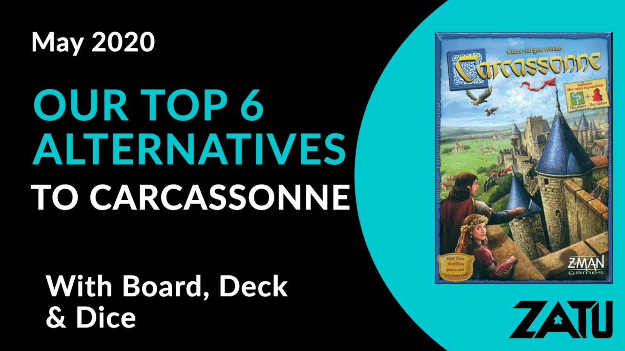 6 Alternatives to Carcassonne!