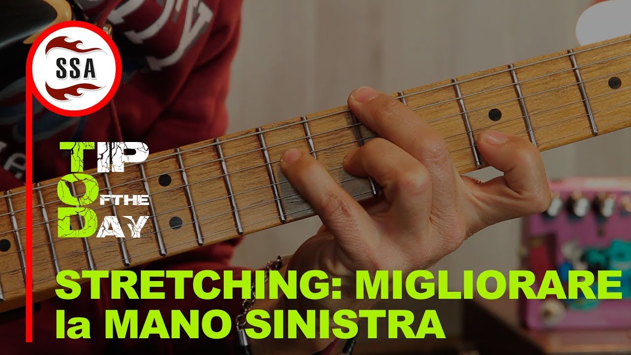 Gli esercizi di stretch sulla chitarra che miglioreranno la tua mano sinistra