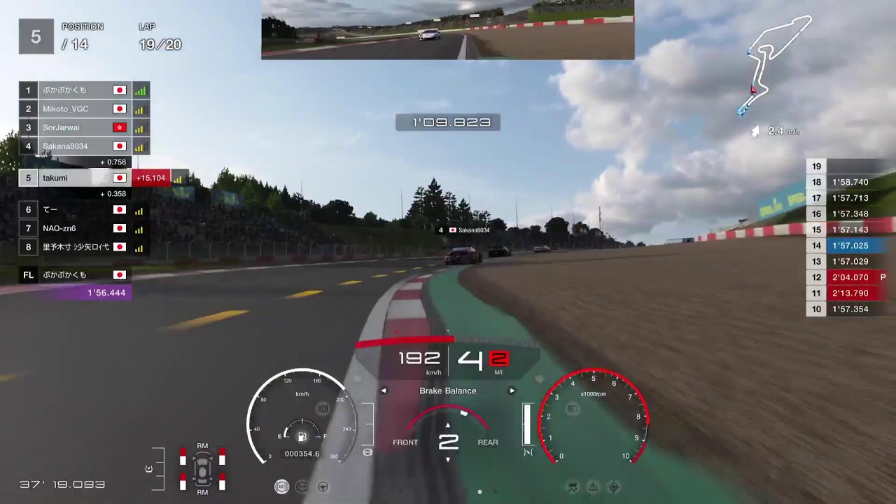 【GT7】GTWSネイションズカップRd.3  2026/2/19 0時枠
