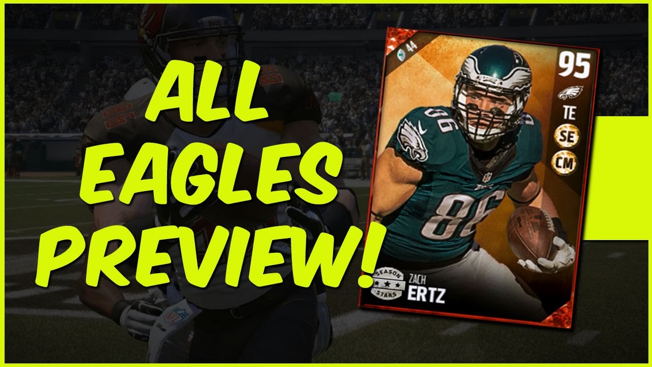 MUT 17 Gameplay | Season Stars Zach Ertz Gameplay! All Eagles Team Preview?