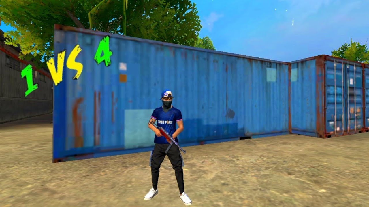Clutch God 1V4 Clutch-Free Fire Coustam gamplay|Support Low Device Players-3GB Ram😭|