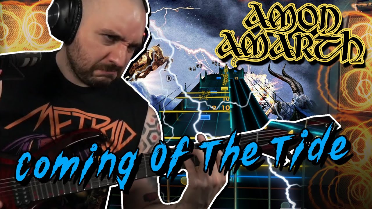 Rocksmith 2014 Amon Amarth - Coming Of The Tide | Rocksmith Gameplay | Rocksmith Metal Gameplay