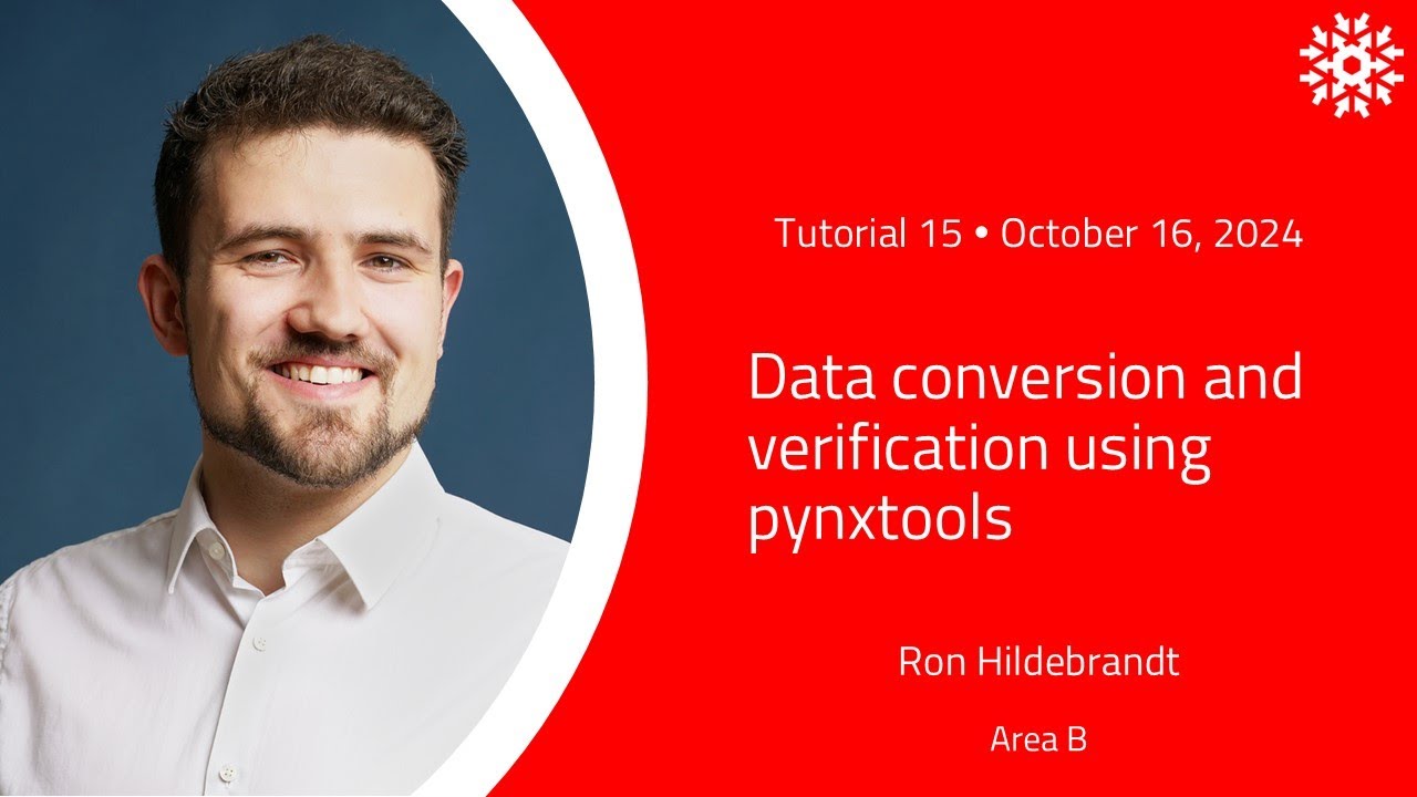 Tutorial 15 Part 3 - Data conversion and verification using pynxtools