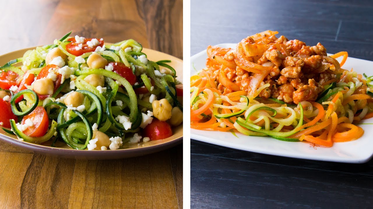 5 полезных и вкусных рецептов для похудения с помощью спиралайзера