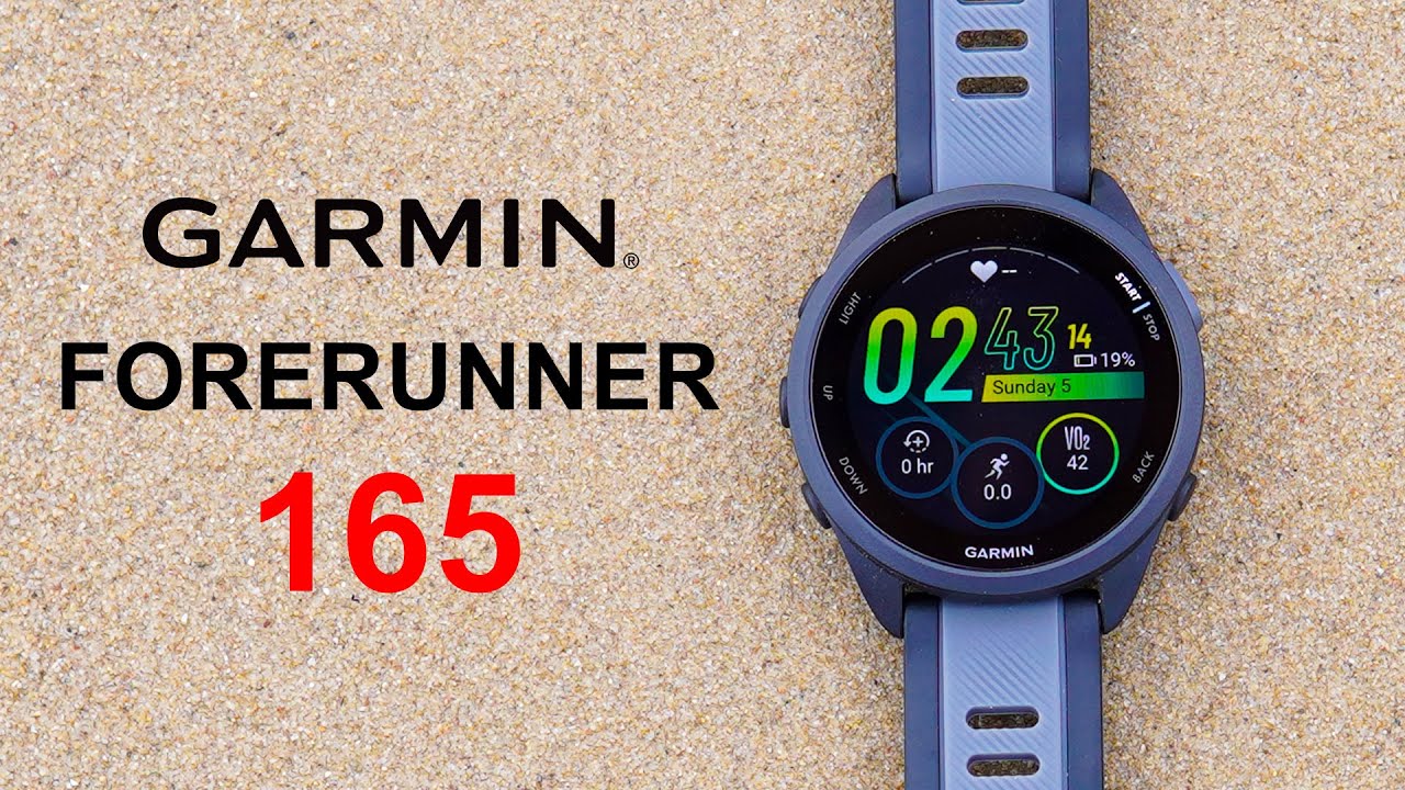 លំអិត GARMIN Forerunner 165 សមត្ថភាពលើសពីរតម្លៃ ⌚✨