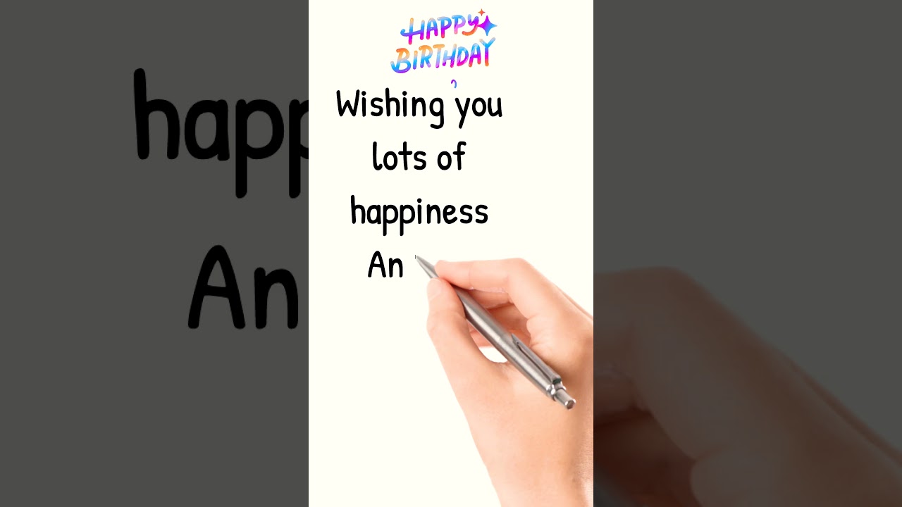 Happy Birthday Wishes For Everyone #happybirthday #viral #tranding