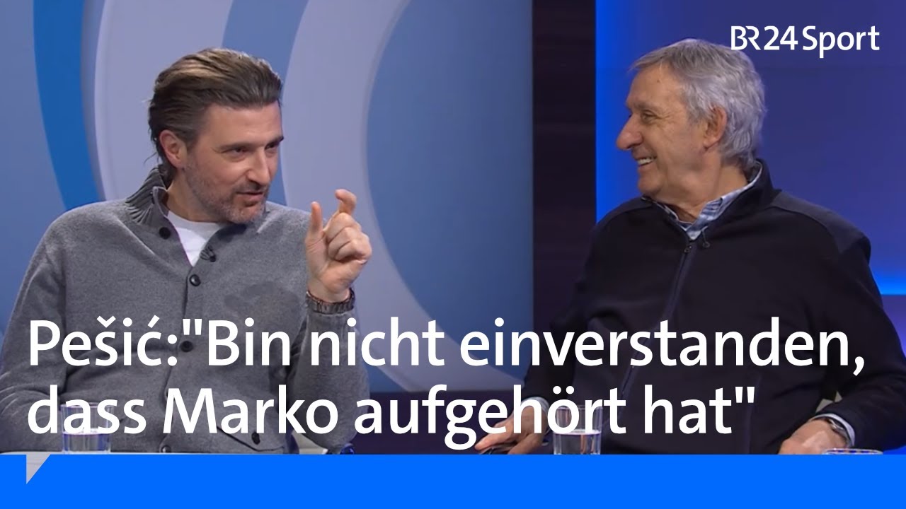 Svetislav Pe&scaron;ić: &bdquo;Ich bin nicht einverstanden, dass Marko aufgeh&ouml;rt hat&ldquo; | BR24Sport