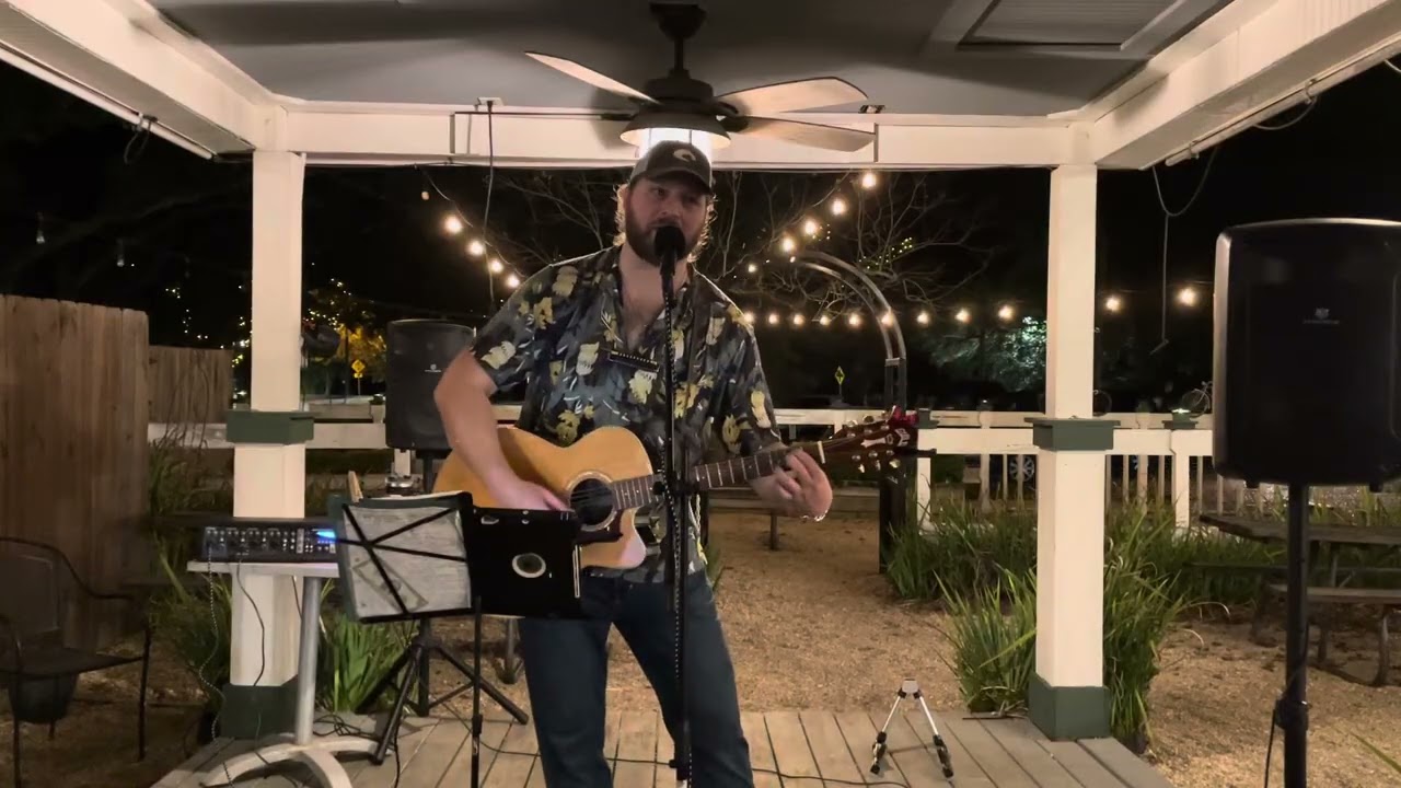 Evan Anthony - Blue Marlin Lagoon (live at Abita Springs Cafe)
