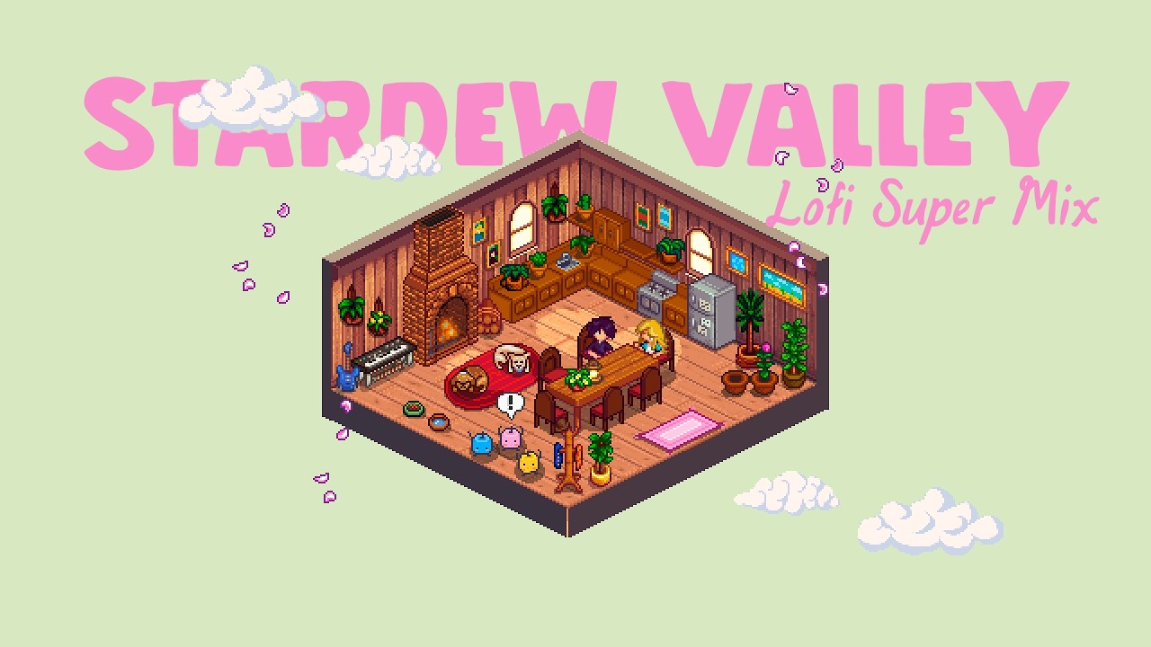 Stardew Valley Lofi ~ Relaxing Music for Study & Focus [NO AI]