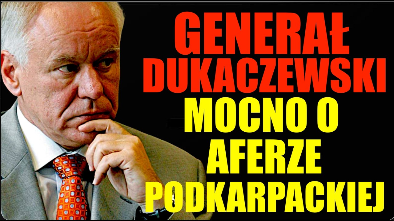Generał Dukaczewski, był szef WSI, nie wątpliwości, kto nagrywa uciechy polityków patoprawicy
