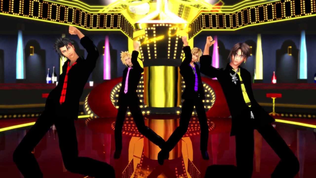【MMD】 『ＦＦホスト部』 kiss me 愛してる でスコールを多めにノらせてみた