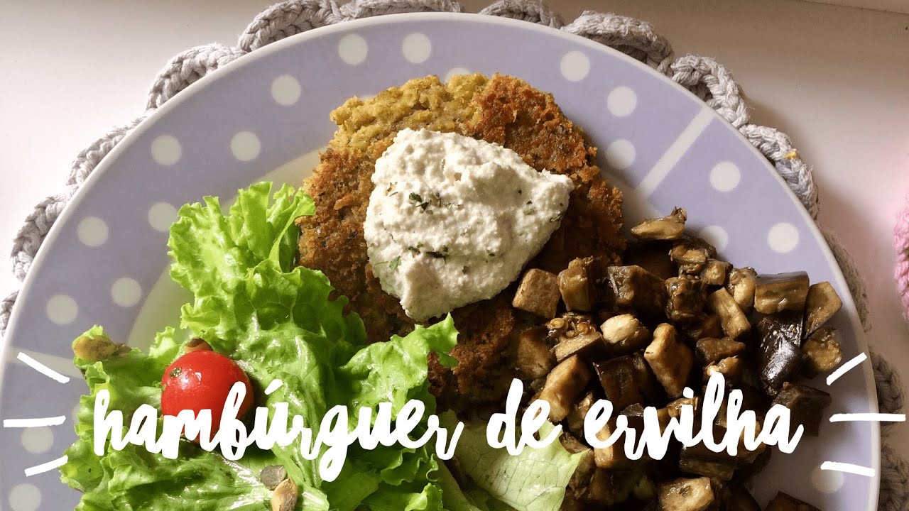 Hambúrguer de ervilha