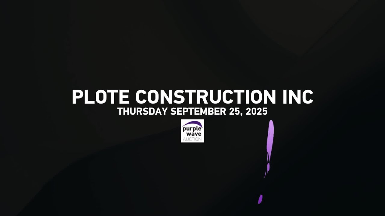PLOTE CONSTRUCTION INC | Selling on September 25, 2025