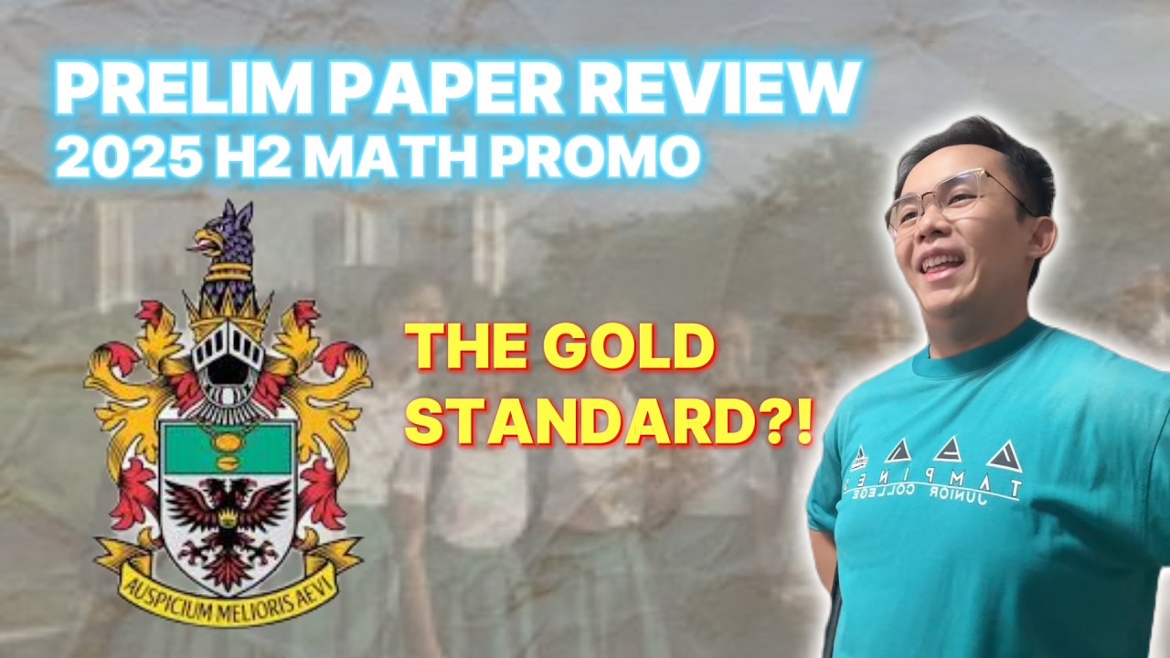 Prelim Paper Review: RI 2025 JC1 H2 Math Promo Paper