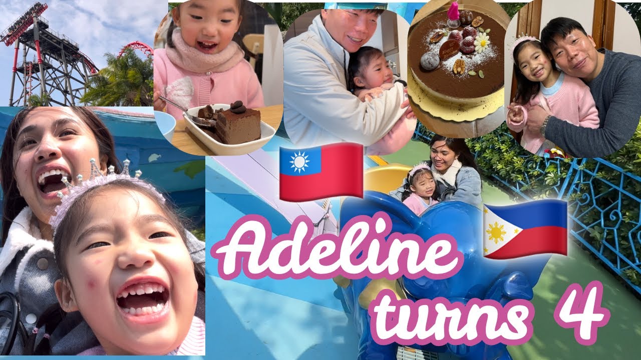 ADELINE TURNS 4! | SIMPLE YET MEMORABLE BIRTHDAY AT LIHPAO DISCOVERY WORLD | LIFE IN TAIWAN