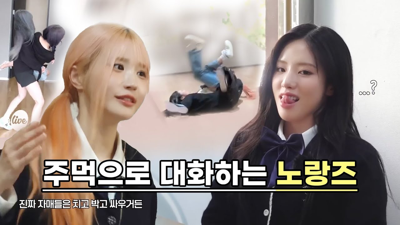 싸우지 않기로 약속한 노랑즈 [프로미스나인 송하영, 박지원]